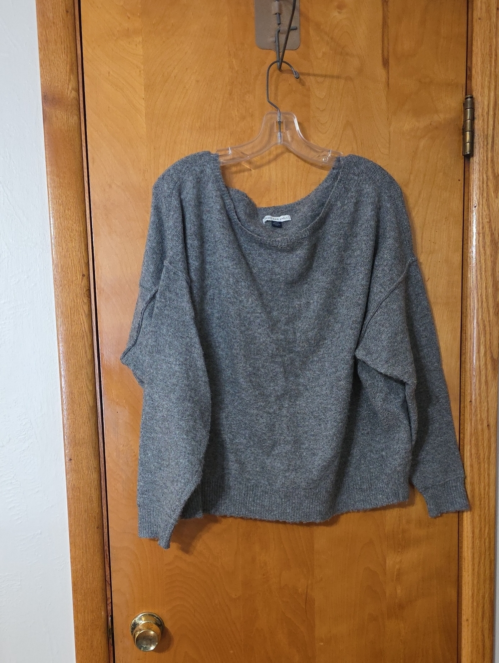 American Eagle Outfitters Gray Crewneck Sweater